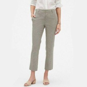 Banana Republic Avery Linen Tailored Ankle Pants
